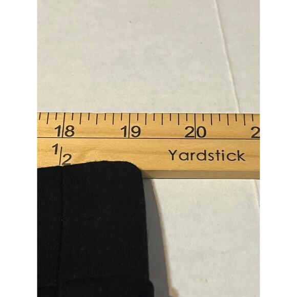 Torrid Women's Pull On Relaxed High Rise Black Pants Size 2 Tall Short  /18-20 - Picture 7 of 11